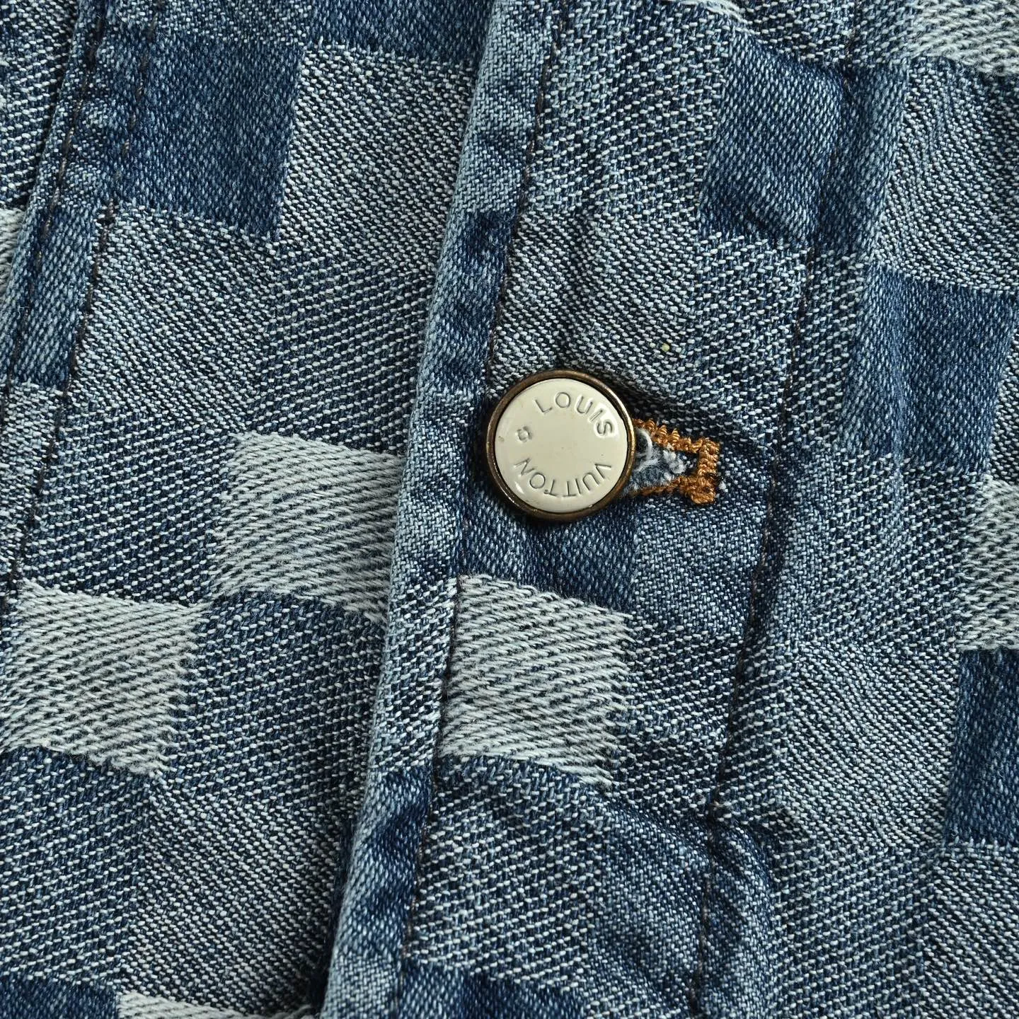 Louis Vuitton/Louis Vuitton mosaic denim jacket